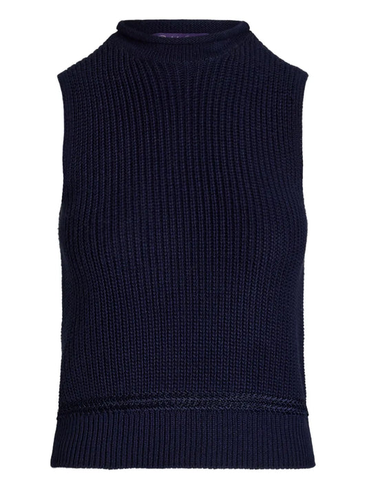 Ribbed-Knit Top