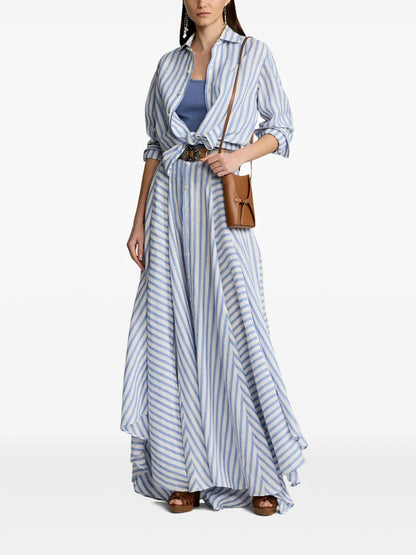 Striped Maxi Skirt