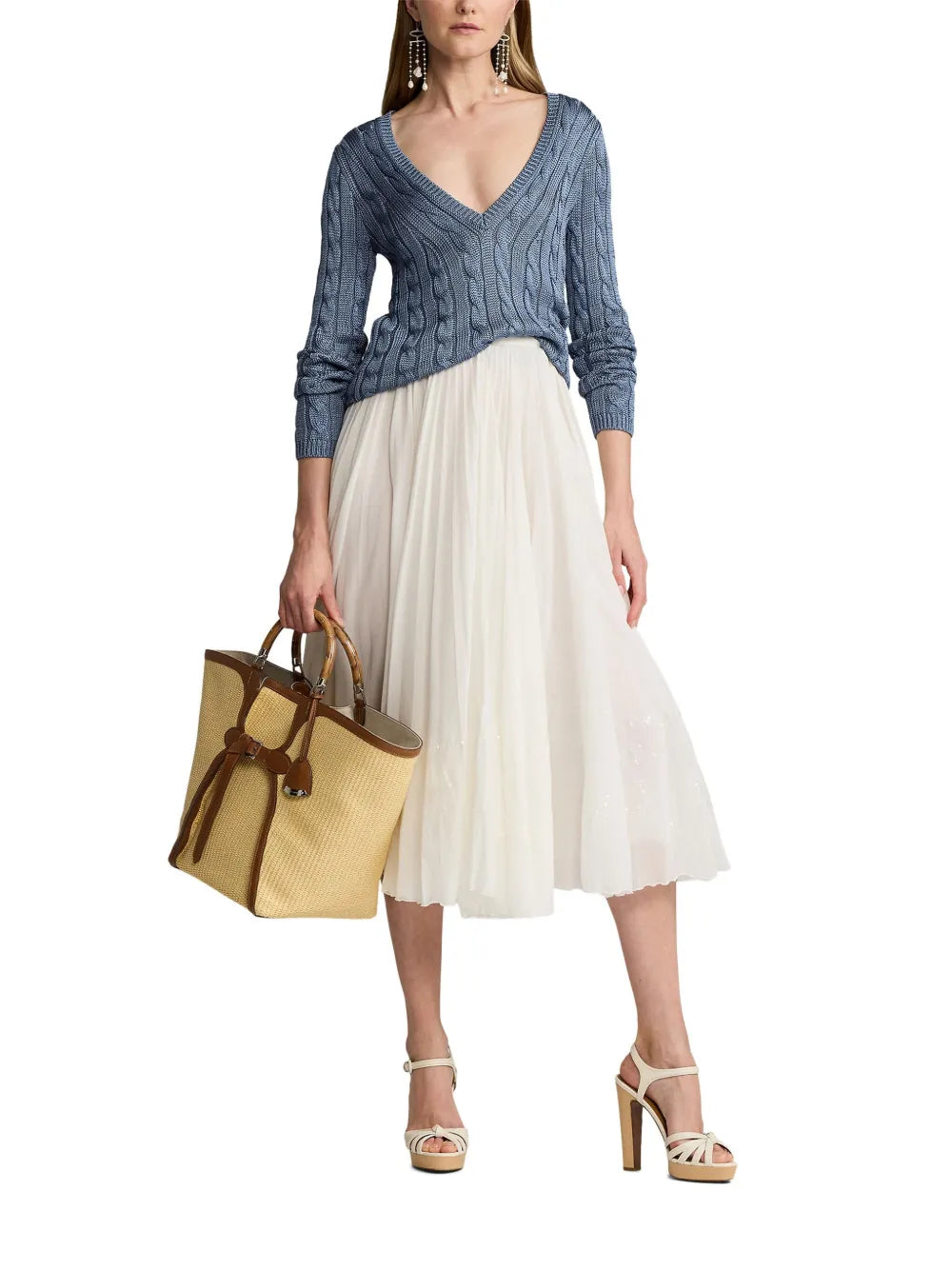 Cable-Knit Jumper