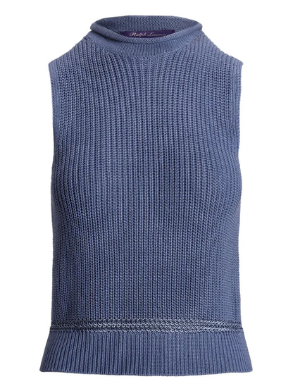 Ribbed-Knit Top
