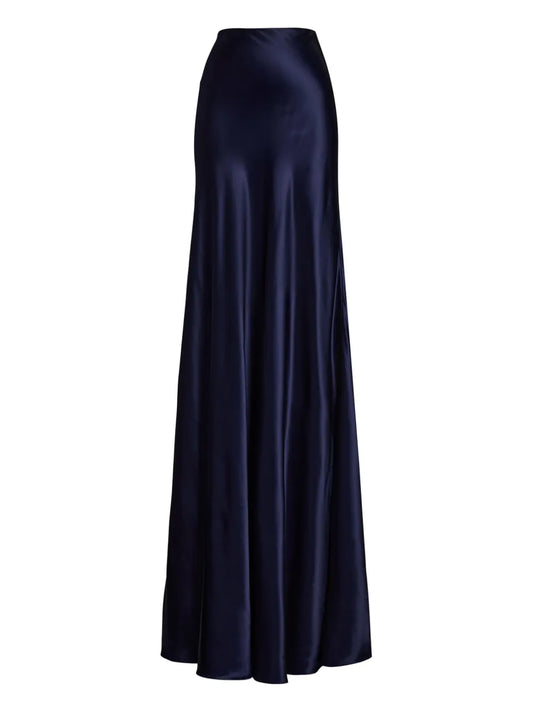 Satin-Finish Skirt