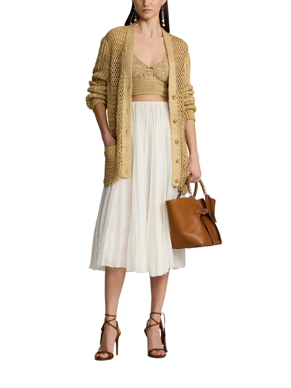 Open-Knit Cardigan