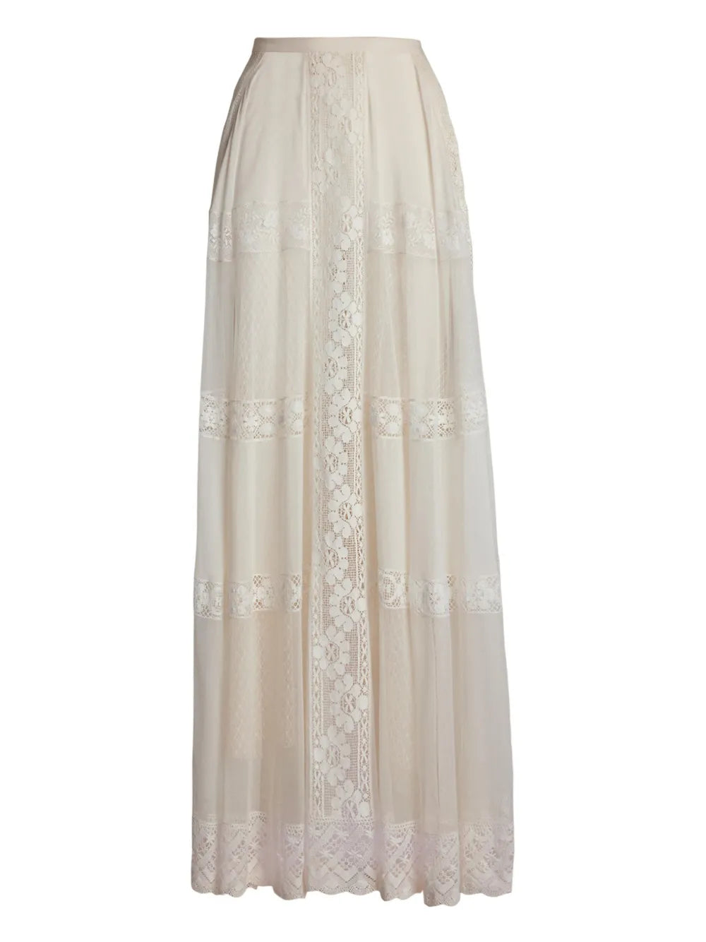 Lace-Detailing Skirt