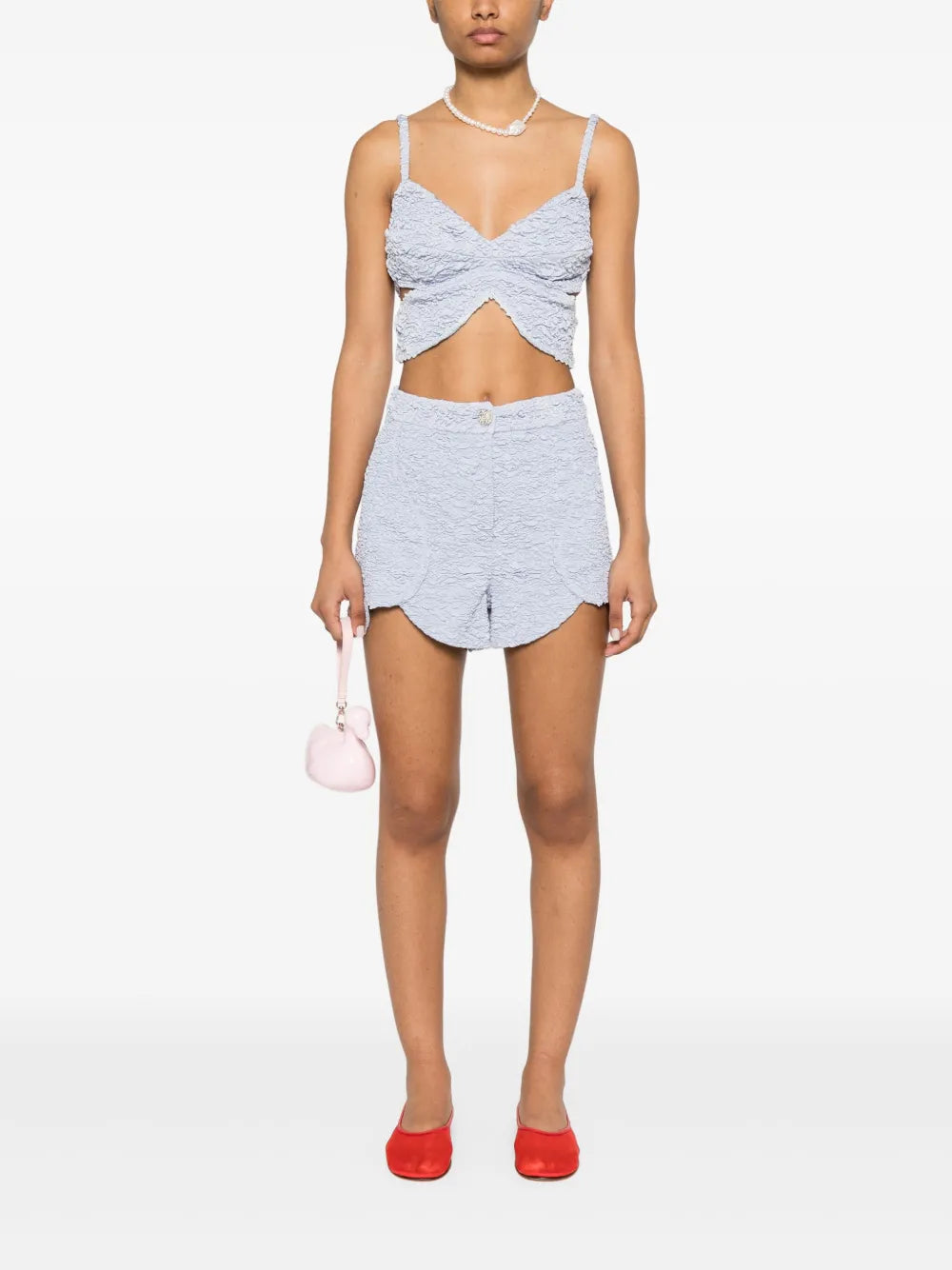Papillon-Jacquard Butterfly Shorts