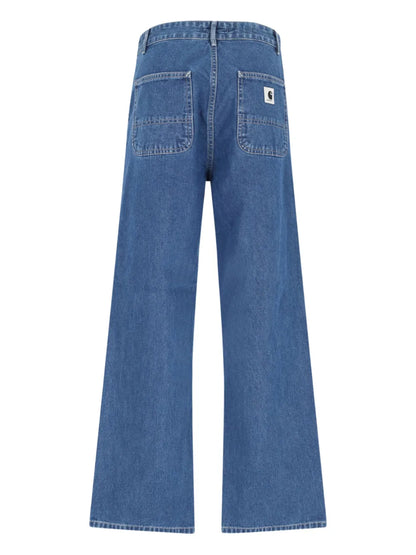 Logo-Patch Jeans