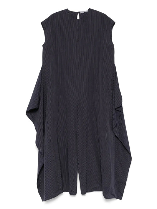 Pinstriped Jumpsuit