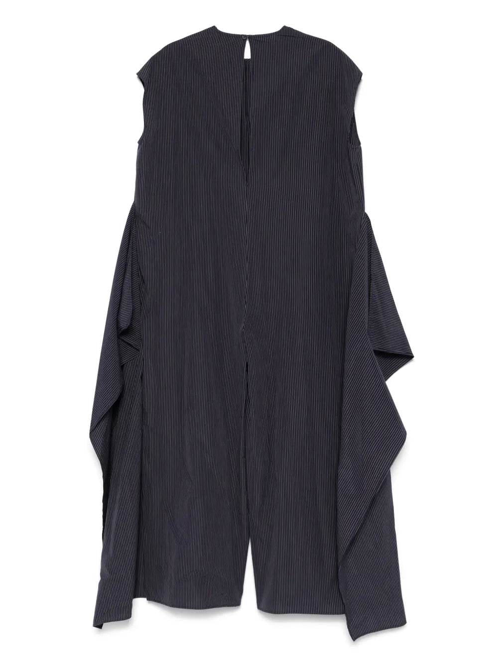 Pinstriped Jumpsuit