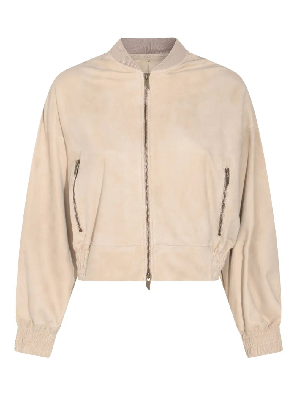 Leather Bomber Jacket