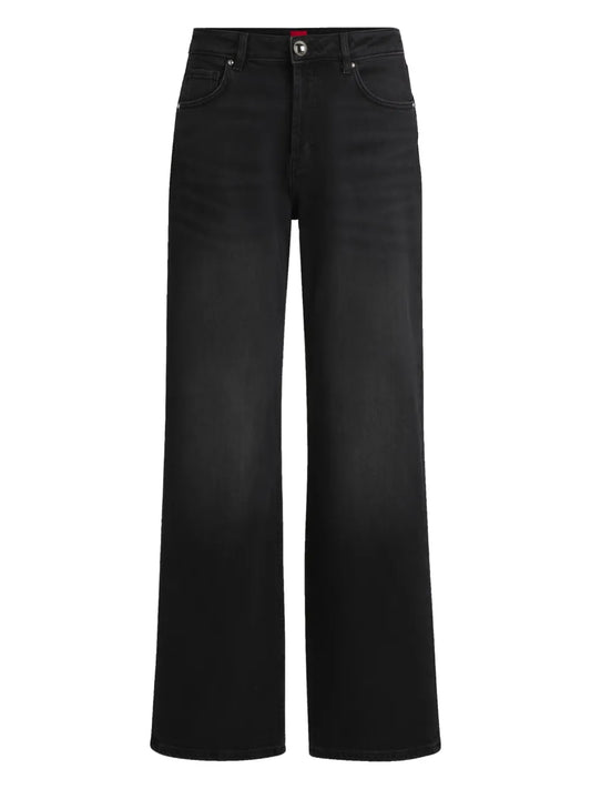 Logo-Patch Jeans