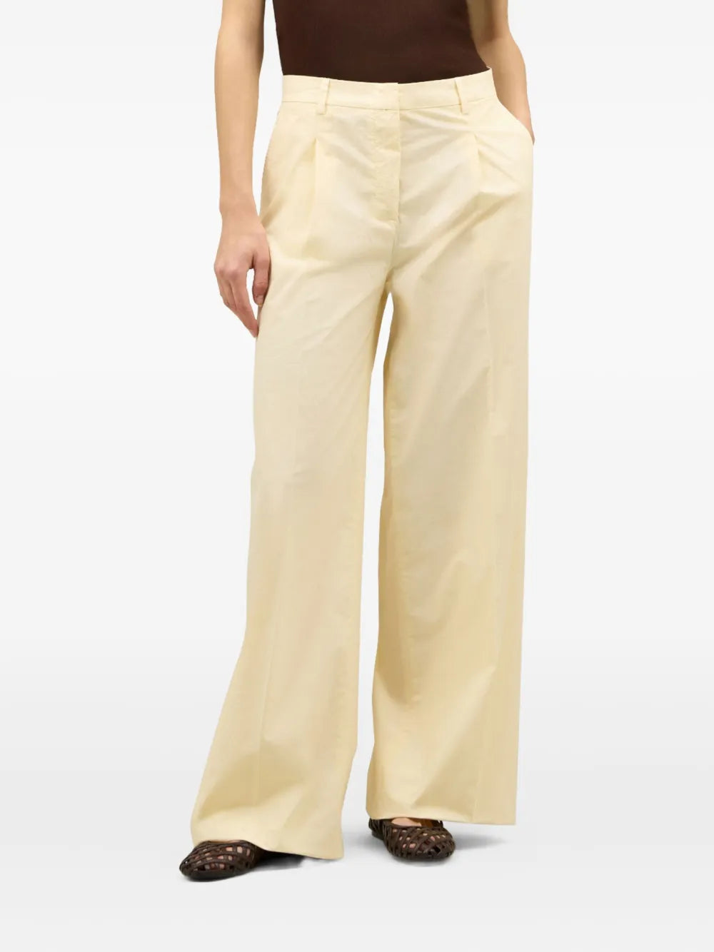 Wide-Leg Trousers