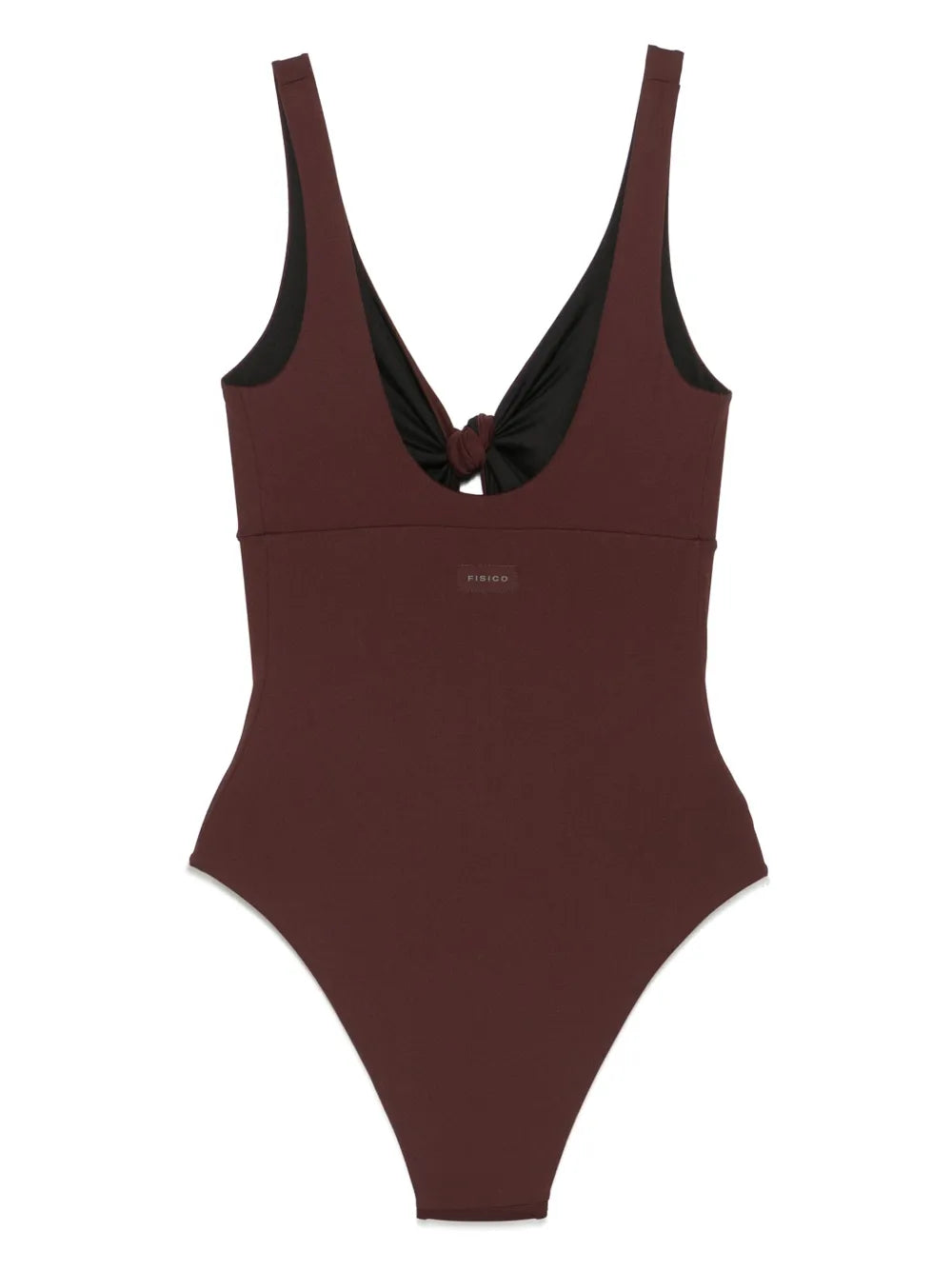 Draped-Detailed Swimsuit