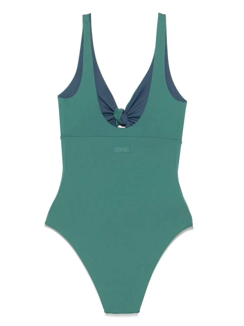 Draped-Detailed Swimsuit