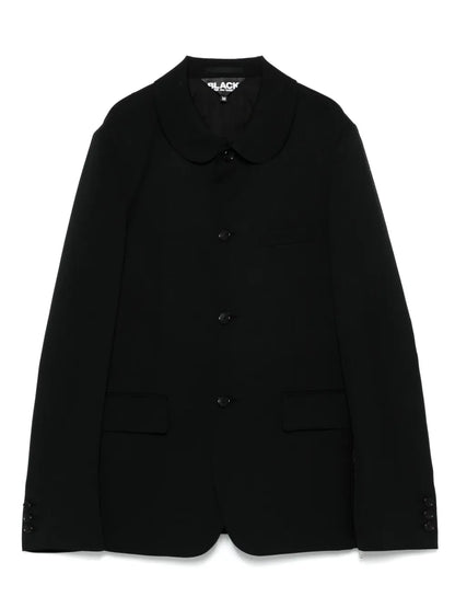 Zip-Detail Blazer