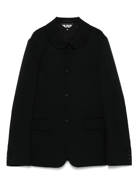 Zip-Detail Blazer