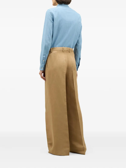 Wide-Leg Trousers