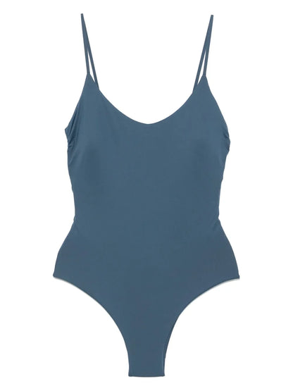 Logo-Patch Swimsuit