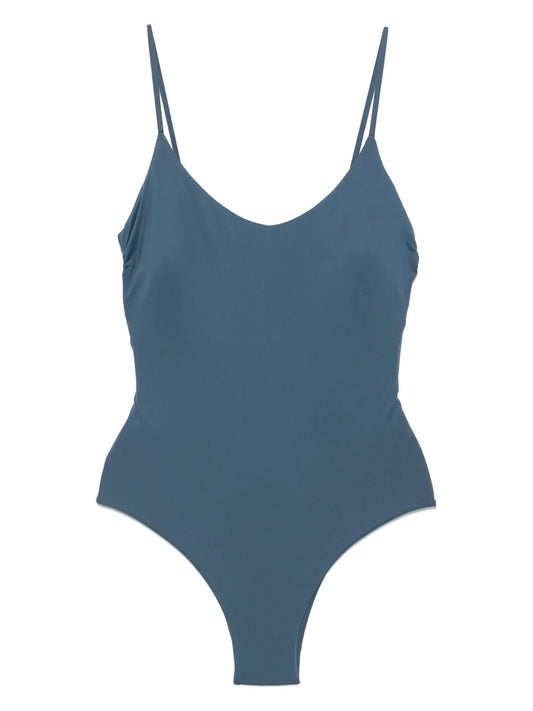 Logo-Patch Swimsuit