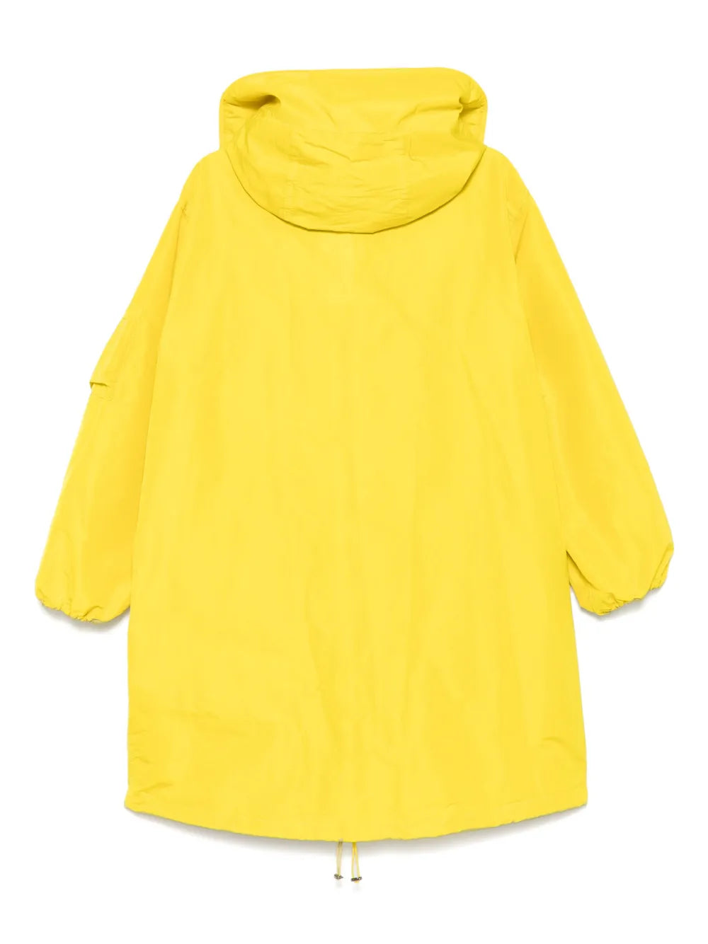 Drawstring Hooded Coat