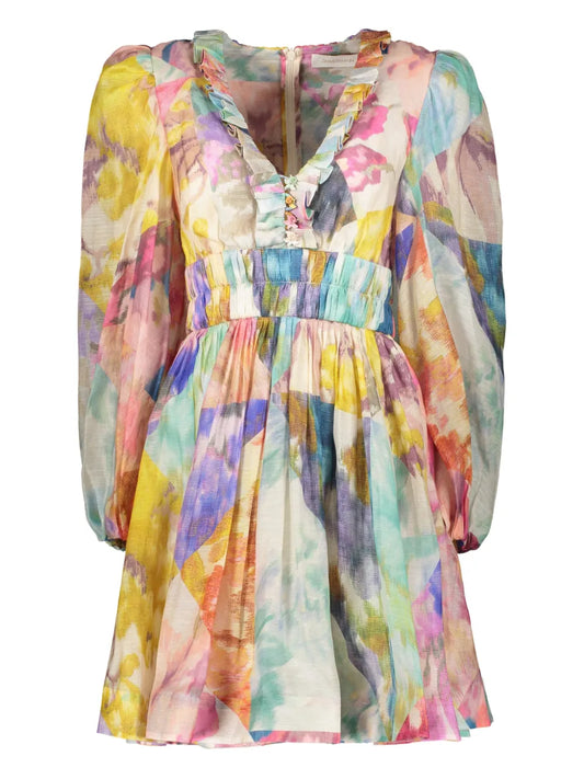 Tie-Dye Mini Dress