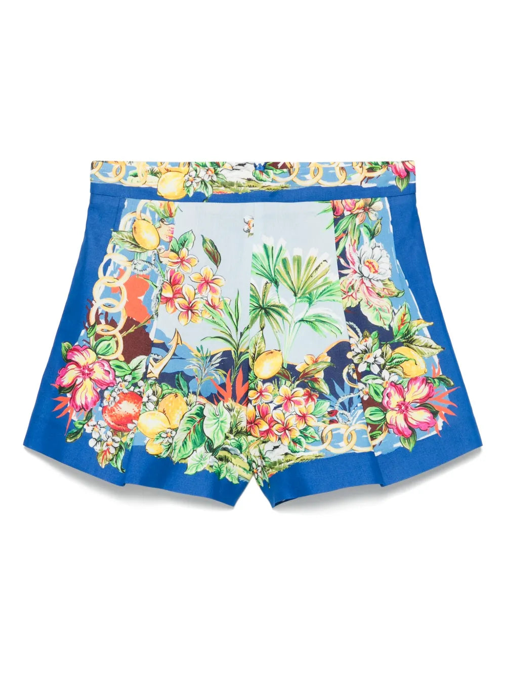 Floral-Print Shorts