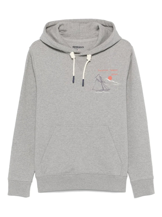 Graphic-Print Hoodie