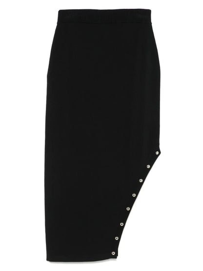 Studded Midi Skirt