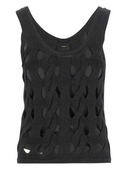 Open-Knit Tank Top