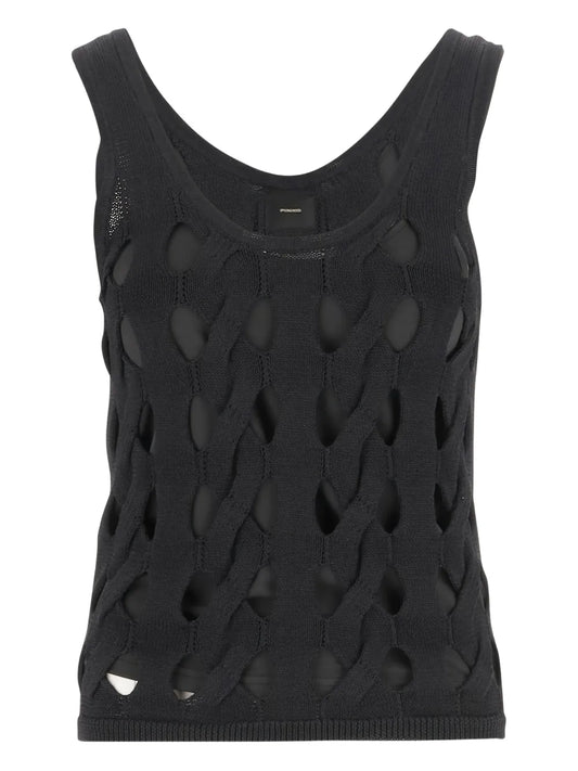Open-Knit Tank Top