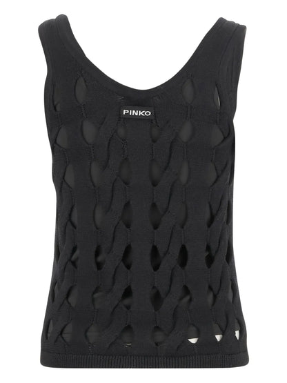 Open-Knit Tank Top