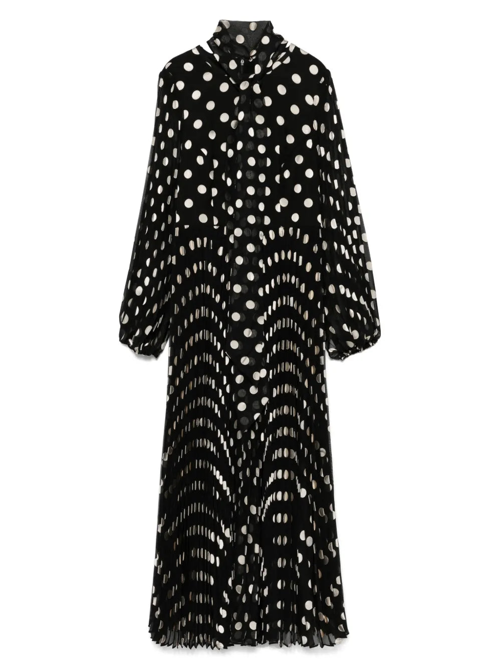 Pussybow Midi Dress