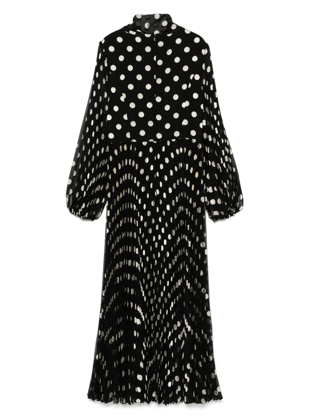 Pussybow Midi Dress