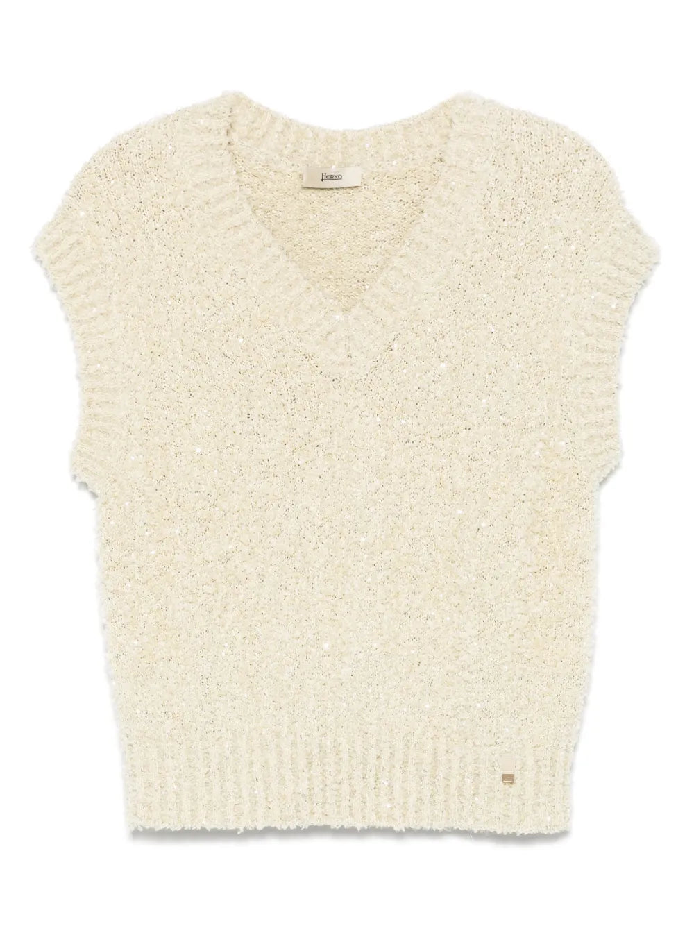 Sequin-Embellished Vest