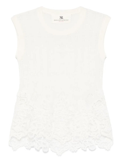 Lace-Detail Top