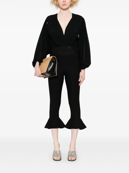 Draped Bodysuit