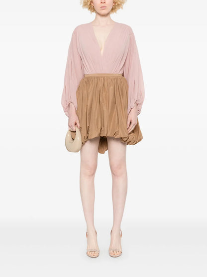 Puffball Mini Skirt