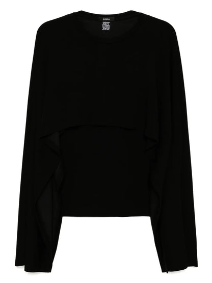 Ribbed Cape Top