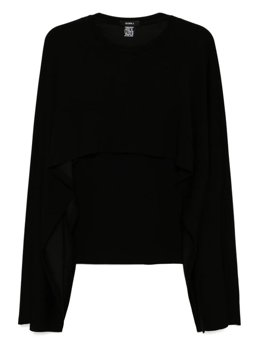 Ribbed Cape Top