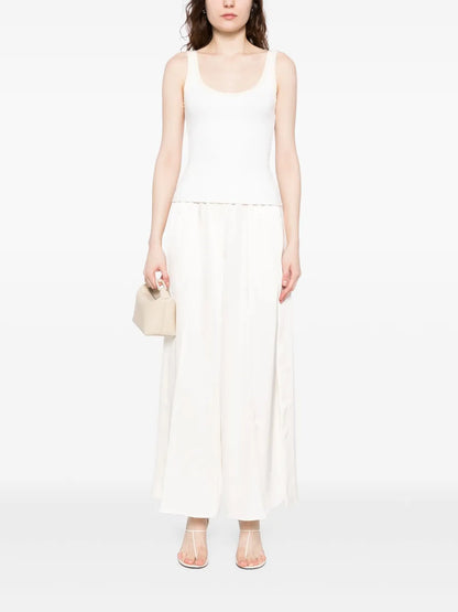 Slit Palazzo Pants