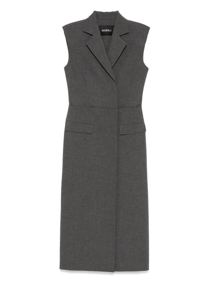 Blazer Layered Panel Dress