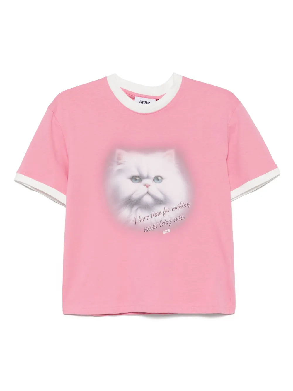 Cat-Print T-Shirt