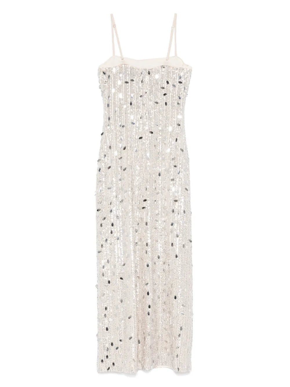 Sequin-Embellished Maxi Dress