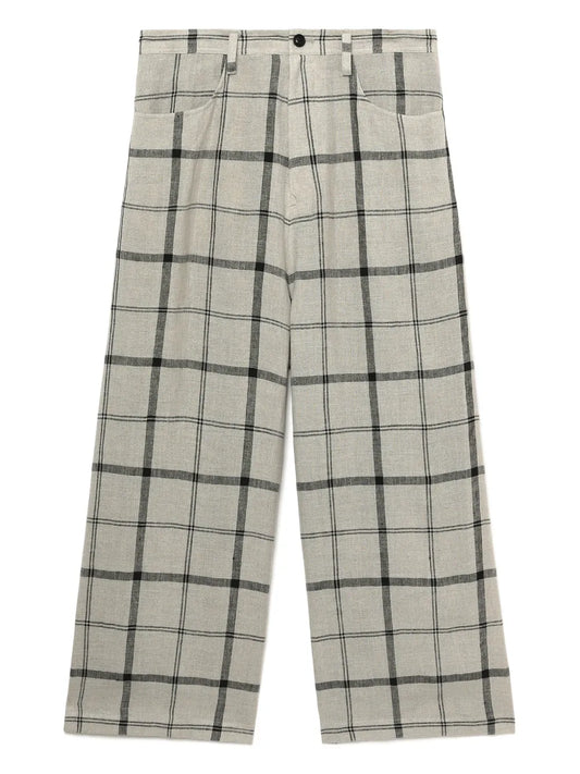 Checked Trousers