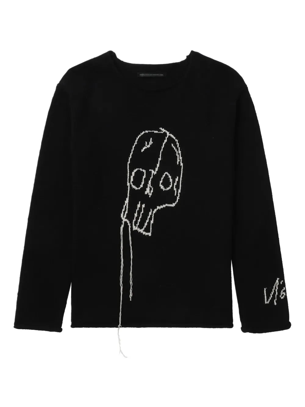 Skull-Jacquard Jumper
