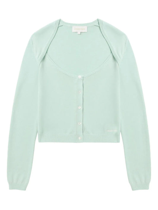 Silk-Cashmere Cardigan