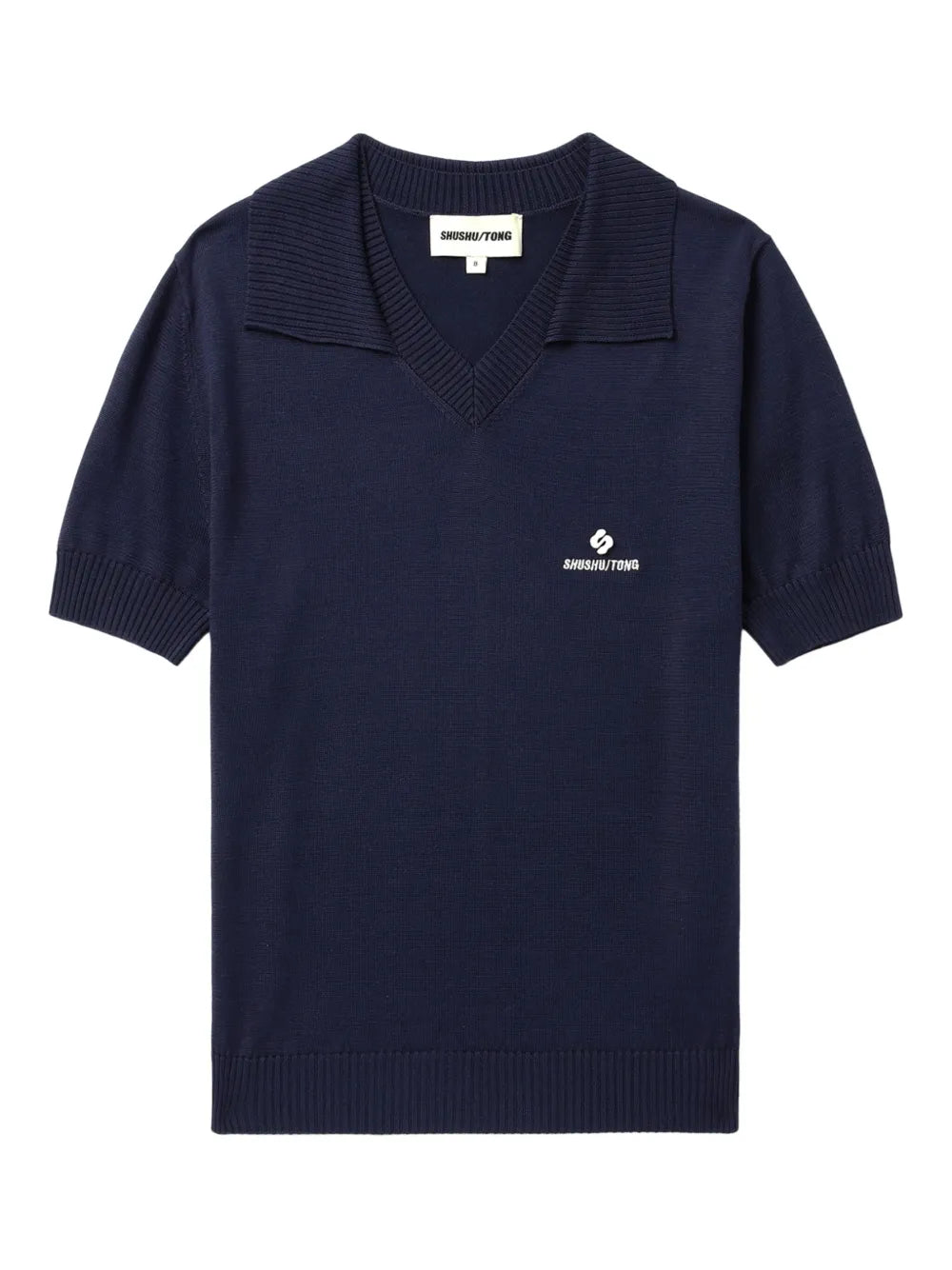 Logo-Embroidered Polo Top