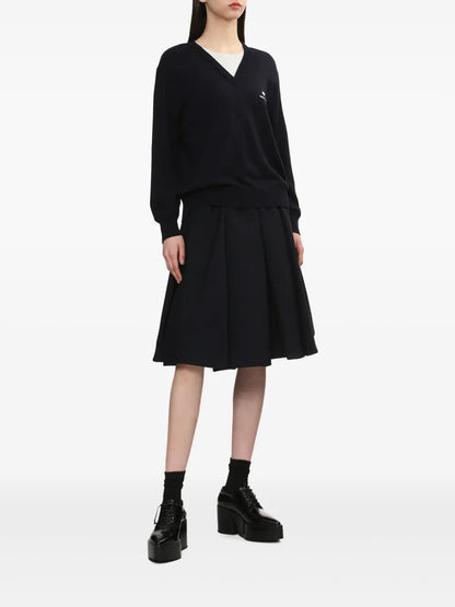 Logo-Embroidered Top