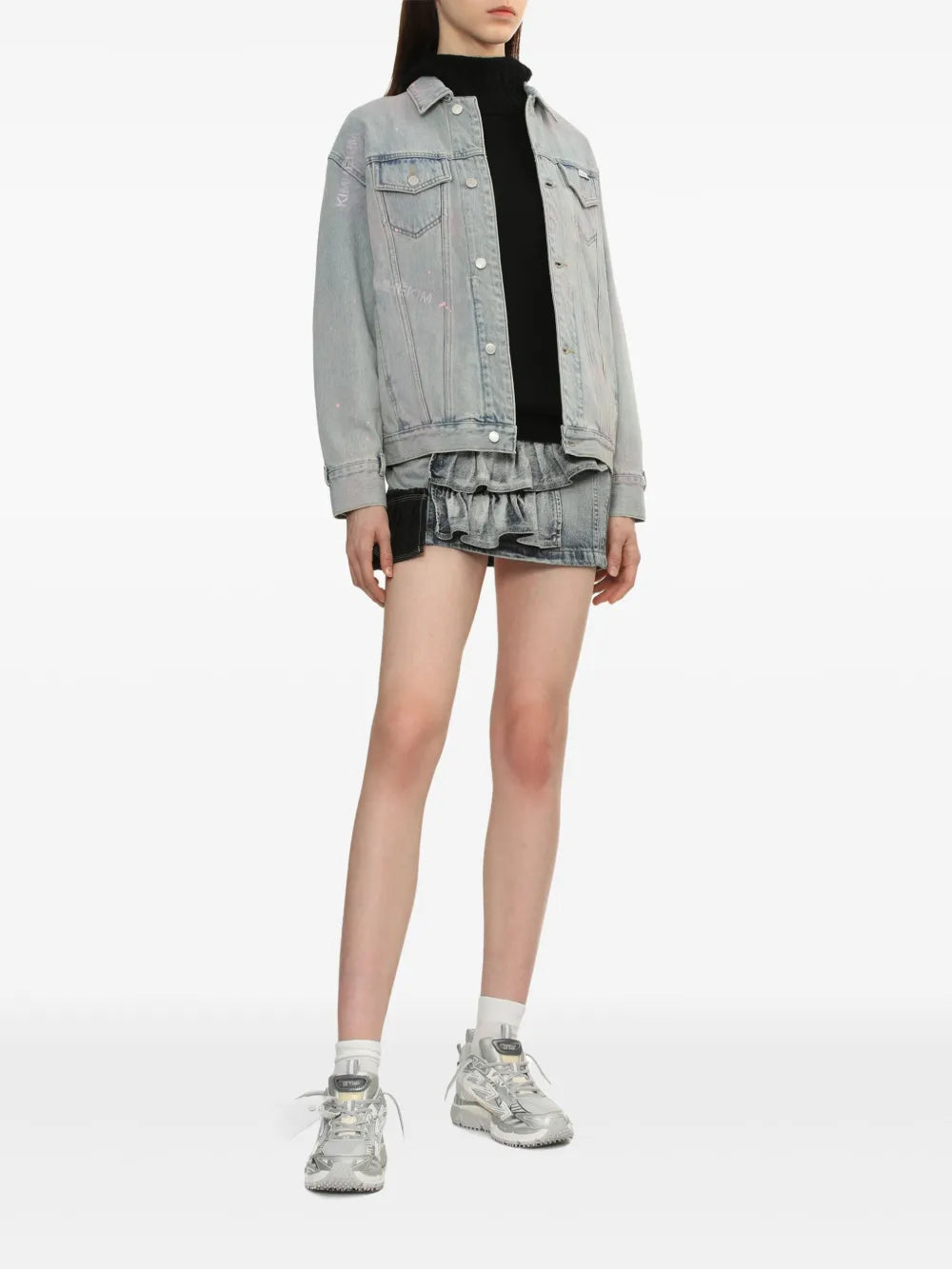 Printed Denim Jacket