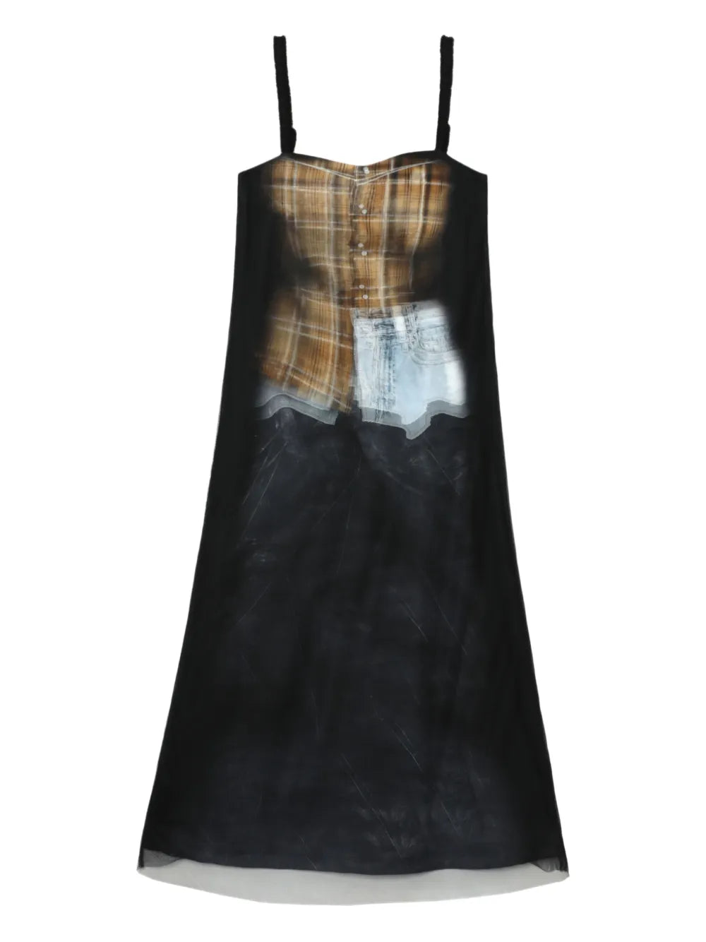 Printed Midi Dress