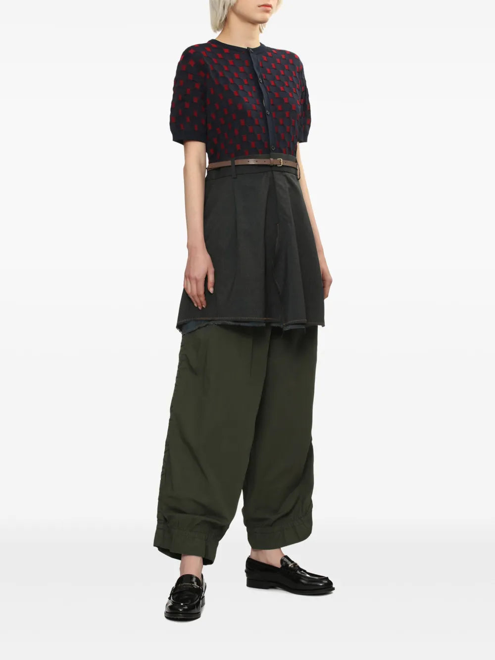 Panelled Tunic Top