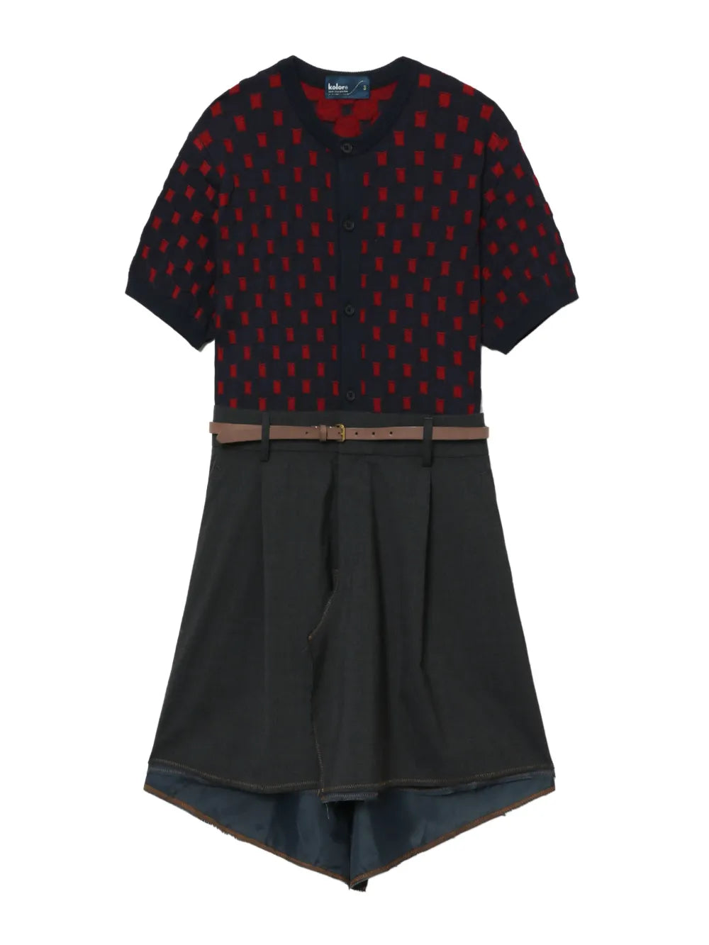 Panelled Tunic Top